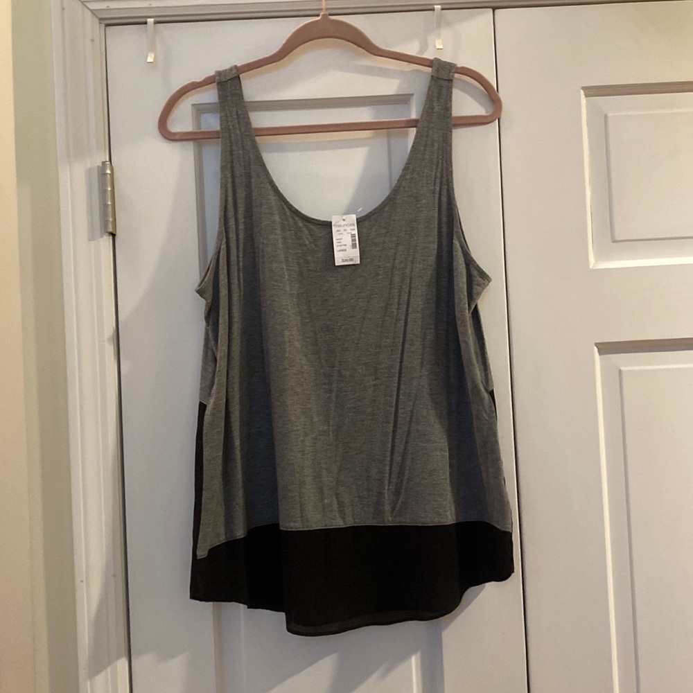 Maurices mixed media tank